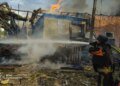 росія вдарила по Ізюму: пошкоджено АЗС, троє постраждалих