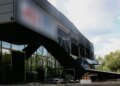 В Феодосии после прилета горит электроподстанция