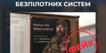 В Кремле придумали новый фейк о наборе в Силы беспилотных систем в киевском вузе