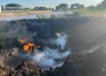 ДБР розслідує падіння винищувача F-16 на Полтавщині