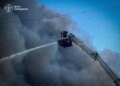 Удар рф по логістичному центру на Київщині: 1 загиблий, 6 поранених