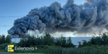 У рф фіксують атаку дронів у підмосков'ї та під петербургом, під ударом могли опинитися Wildberries