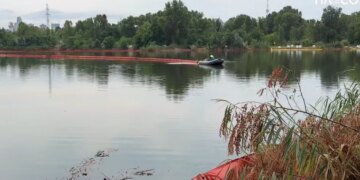 У Києві озеро Кирилівське знову забруднено після ворожего удару