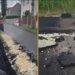Разъяренный польский фермер перепахал только что отремонтированную дорогу на глазах у рабочих: что происходит. ВИДЕО