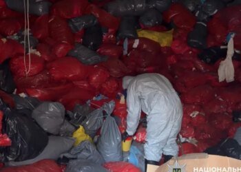 Шприцы, скальпели и ампулы: в Киеве нашли незаконную свалку медицинских отходов