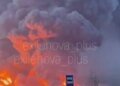 Горит Подольск: десятки беспилотников превратили крупнейший логистический центр РФ в факел. ВИДЕО