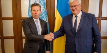 Сибіга закликав посилити тиск на росію під час зустрічі з заступником Генсека ООН