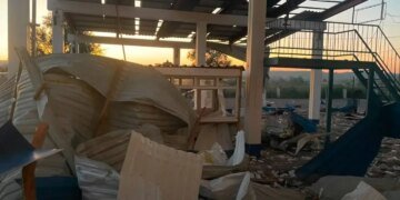 Російським ударом по пункту пропуску на Одещині пошкодило митний пост