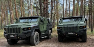 Нацгвардія отримала перші бронеавтомобілі Варта-2