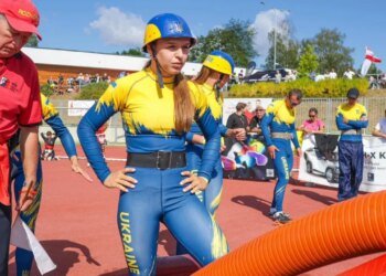 Историческая победа: женская сборная Украины — лучшая в Европе по пожарно-прикладному спорту
