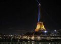 Эйфелева башня засияет сине-жёлтыми цветами в честь Дня Независимости Украины