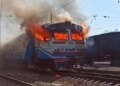 російський дрон атакував електричку на Харківщині: є загибла та поранені