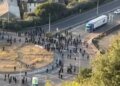 В Великобритании протестующие заблокировали дороги, ведущие к порту Дувра
