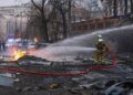 Число пострадавших в результате ночной атаки России на Киев возросло до шести: троих человек медики доставили в больницу