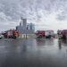 Масштабный пожар в Польше: на зерносушилке взорвались газовые резервуары