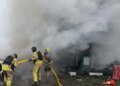 На Житомирщині росіяни вдарили по АЗС на міжнародній трасі
