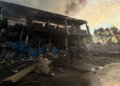 Російська атака знищила склад "Сушия" з усіма товарними запасами