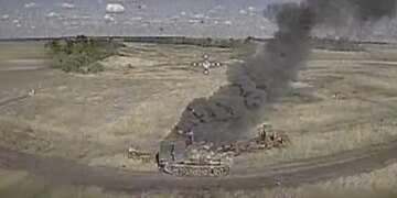 Бійці 423 полку "Скіфські Грифони" знищили танк-сарай на основі Т-54