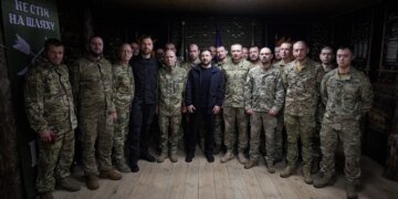 Зеленський відвідав Лиманський напрямок, де повернули понад 125 км² території