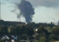 Рязанский НПЗ горит после атаки дронов: над городом кружит Ка-52