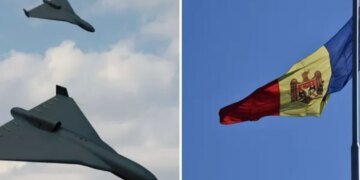 Российский БПЛА залетел на территорию Молдовы и взорвался