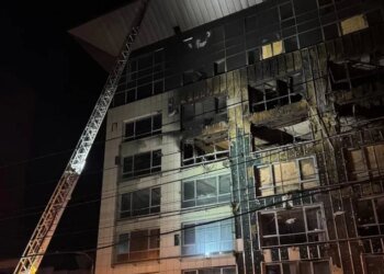 росіяни вдруге за тиждень атакували бізнес-центр у середмісті Дніпра – ОВА