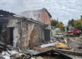 Изюм горит из-за дронов: оккупанты дважды ударили по городу, пострадали 4 человека
