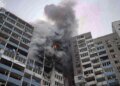 В Киеве прогремели взрывы: реактивные БПЛА вновь терроризируют столицу, возник пожар