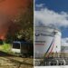 В Московской области подверглась атаке крупнейшая в регионе нефтебаза «Володарская»