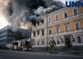 Пошкоджено 40% приміщень: у НАН розповіли, що буде з будівлею після російської атаки