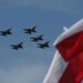 Польща втретє за добу підняла винищувачі через атаки рф по Україні