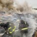 Удар по Ковельщине: на территории автопредприятия вспыхнул пожар. ФОТО