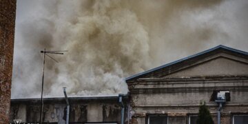 Дрон попал в предприятие в Слободском районе Харькова. ФОТО