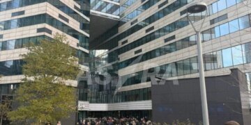 У "Москва-Сіті" через атаку безпілотників евакуювали вежу, де працюють кілька російських міністерств