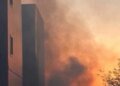 Удар по Запоріжжю: горить торговельний об'єкт