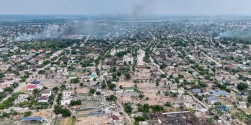 В Олешках розміновують маршрути для евакуації цивільних