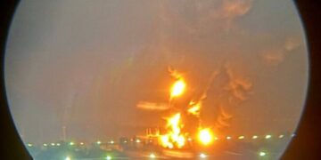 Дроны поразили нефтяной терминал в Ростове в ночь после дизельной сделки Трампа с Путиным
